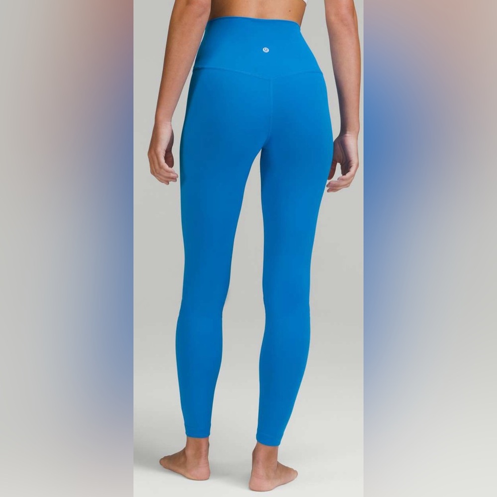 lululemon athletica poolside blue align leggings